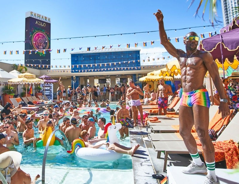 Best Places To Meet Trans In Las Vegas 3 Pool party pride day in Vegas